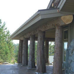 Exterior Cedar Logs - Products