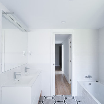 Baño de diseño "HEXÁGONOS" | Mónica Diago