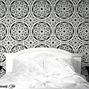 Charlotte Stenciled Bedroom