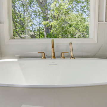 Classic & Clean Primary Bath Remodel Overland Park, KS