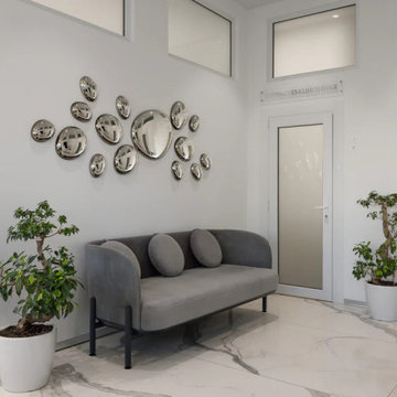 3D Drops Wall Decor Compositions Silver
