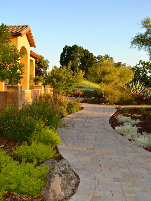 Curved Wooden Walkway Ideas, Pictures, Remodel and Decor