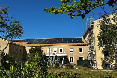 Toiture et panneaux solaires MHSC