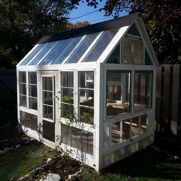 Shabby-Chic Greenhouse