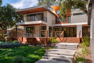 Contemporary exterior home idea in San Francisco