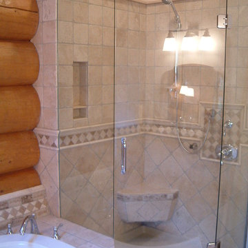 Saltspring Island Full Scribe Log Home