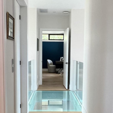 Second Floor Corridor and Glass Bridge