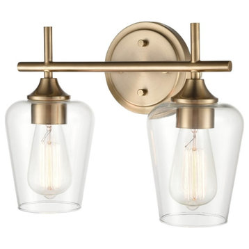 Millennium Lighting 9702 Ashford 2 Light 14"W Bathroom Vanity - Modern Gold