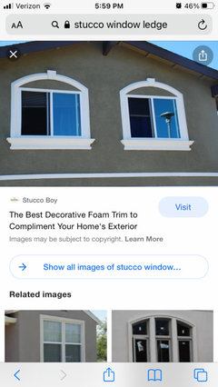 Cost per window for foam trim ?