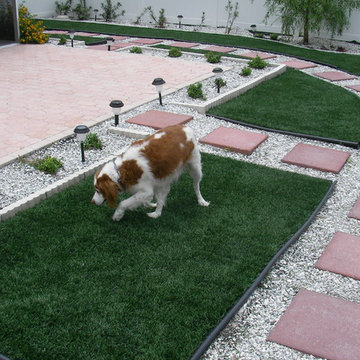 Residential Artificial Grass Lawn Pictures