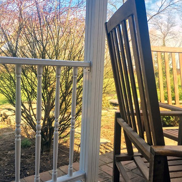 Colonial Wood Style Railings