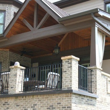 EXTERIOR COVERED DECK ADDITION