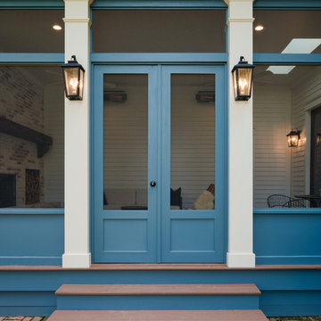 True Blue Screened Porch