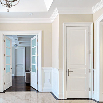3 Panel Silver Series w/ Custom French Doors