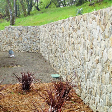Stone Retaining Wall