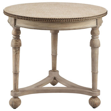 Wyeth End or Side Table, Antique Cream
