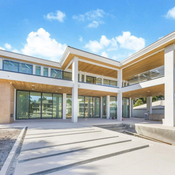 Thermally Modified Ayous: Siding and Ceiling Elegance