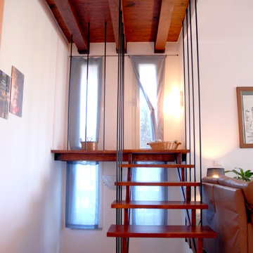 Mini soppalco per la gatta Ruggine