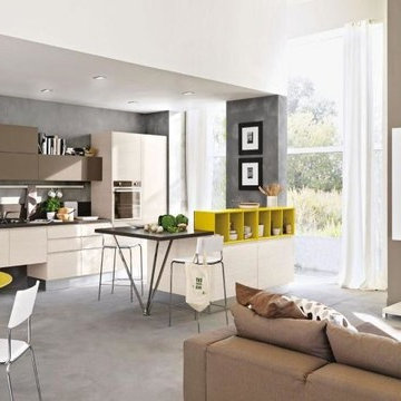 Modern Italian Custom Made Kitchens by LUBE