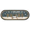 1008 O'Holy Night Oval Table Runner 13in.x36in.