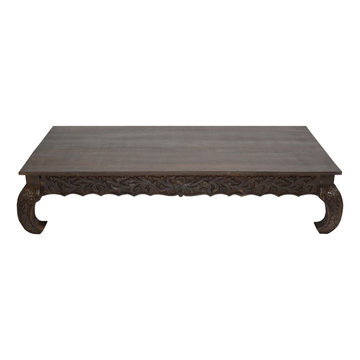 Carved Opium coffee table