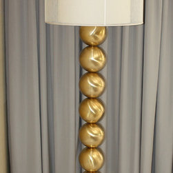 Lorin Marsh Italian Metal Ball Lamp - Floor Lamps