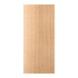 HERMOSA- WHITE OAK VERTICAL GRAIN FLUSH DOOR 20 MINUTE FIRE RATED DOOR (1-3/4") - Windows And Doors