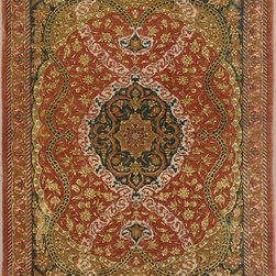 Persian Silk Qum 1'10 X 2'7 - Area Rugs