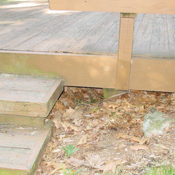 Before picture  - Existing deck