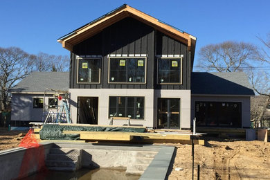 Inspiration for an exterior home remodel in New York