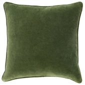 Monarch Chenille 18x18 Grey Throw Pillow Cover + Reviews