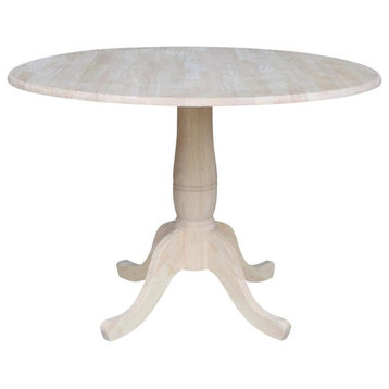 Round Top Pedestal Table With 2 Chairs