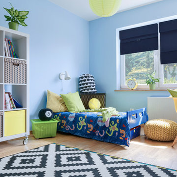 Sailor's Navy (Thermal & Room Darkening) - Kids Roman Shades