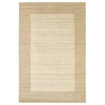 Kaleen Hand-Tufted Regency Wool Rug, Linen, 3'6"x5'3"