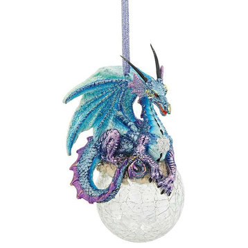 Gothic Dragon Holiday Sculpture Ornament