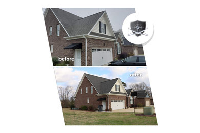Before & After Roof Replacement