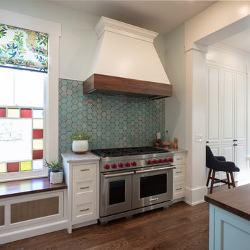 Robin’s Egg Designer Kitchen