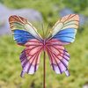 Garden Stake Butterfly Rainbow