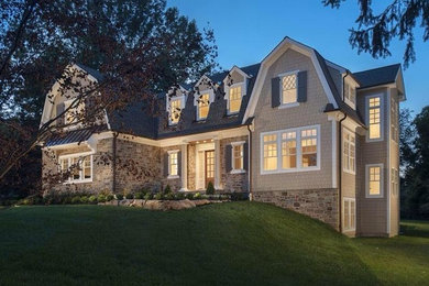 Minimalist exterior home photo in Philadelphia