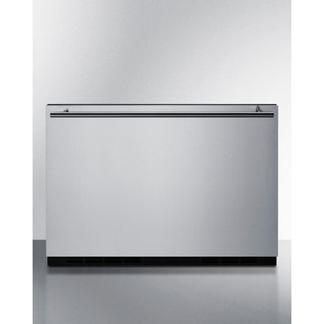 Summit SDR241OS 24"W 2 Cu. Ft. Refrigerator Drawer - Stainless Steel