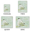Butterfly Twill Duvet Cover, King Duvet 88"x104"