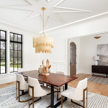 Dining Room 6015 Lansing by Pike Properties - Charlotte Custom Home Builder
