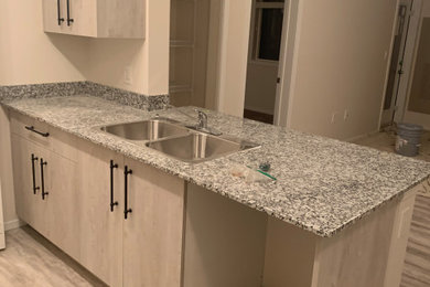 Example of a kitchen design in Edmonton