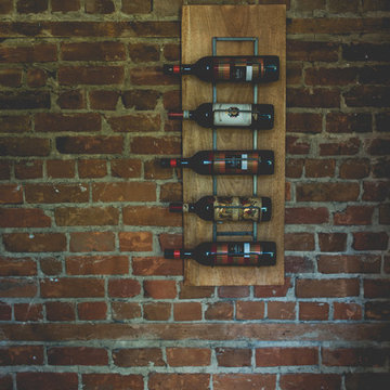 Stéphanie Fortier Design - Rack à vin mural