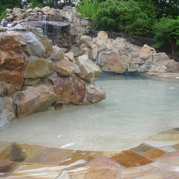 Private Residence - Custom Pool, Spa & Grotto-2