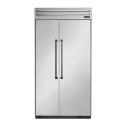 Thermador 42" Built In Side By Side Refrigerator Stainless Steel | T42BR820NS - Refrigerators