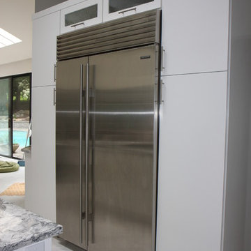 Modern White Kitchen in La Grange