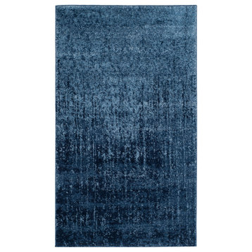 Safavieh Retro Collection RET2770 Rug, Light Blue/Blue, 2'3" X 5'