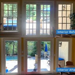 Past Jobs - Before and After - Patio Doors