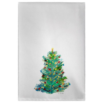 Christmas Tree Guest Towel - Two Sets of Two (4 Total)